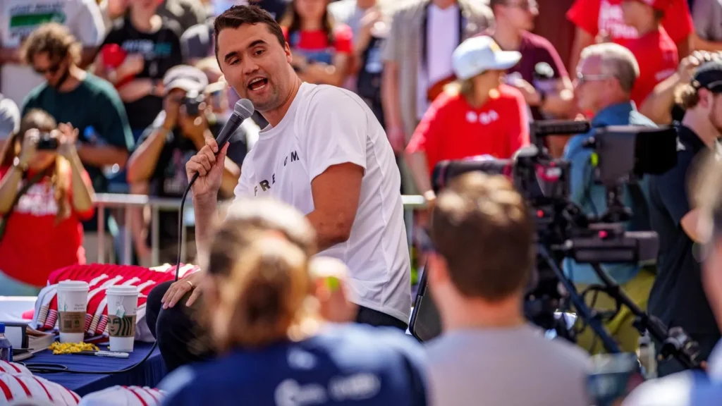 Right Wing activist Charlie Kirk shot dead, FBI on hunt, releases suspect picture urges public for help to identify