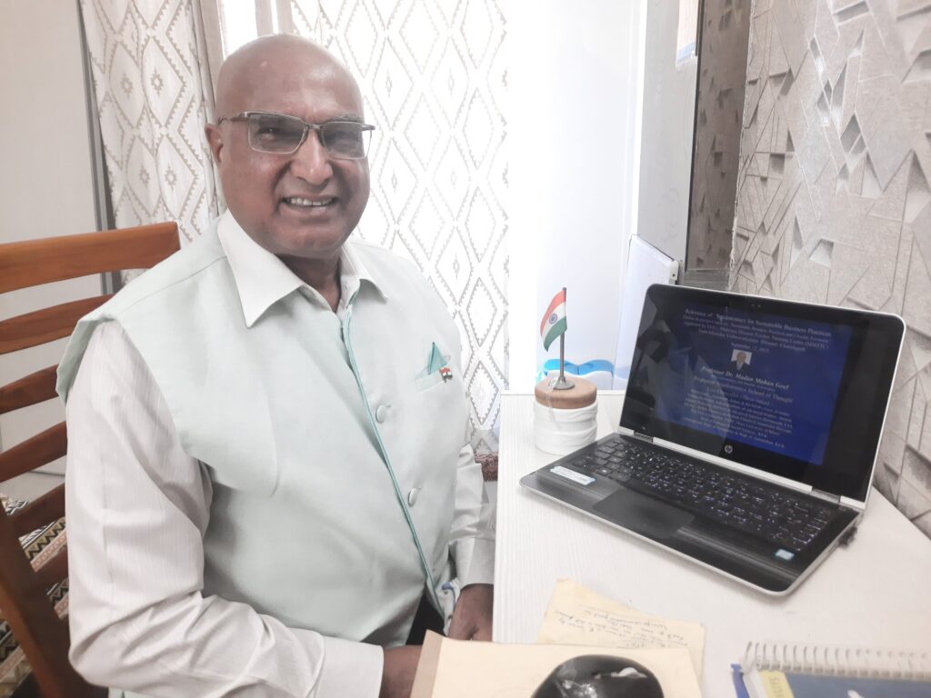 Prof. M.M. Goel Champions Needonomics as a Path to Sustainable Business Practices at UGC-MMTTC GGV Bilaspur