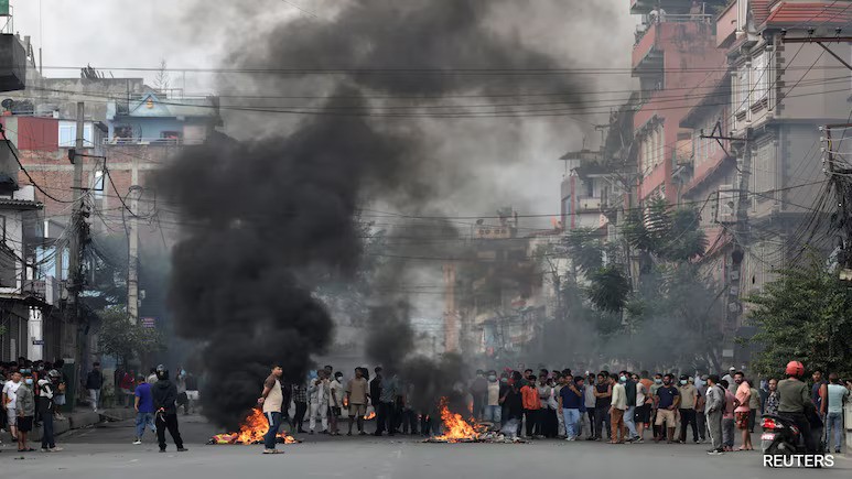 Nepal Burns: PM Oli Cornered After Deadly Protests