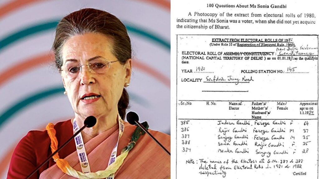 From Italy to Bharat: The Unfinished Story of Sonia Gandhi’s Vote