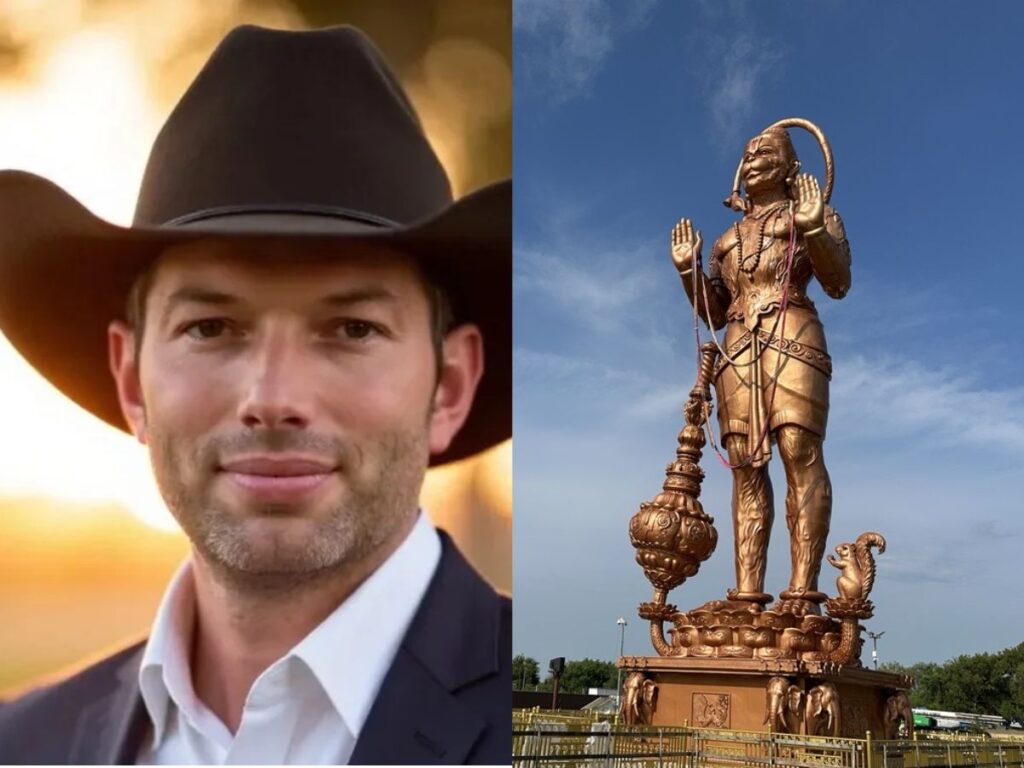 Texas GOP Candidate Sparks Furor Over 90-Foot Hanuman Statue