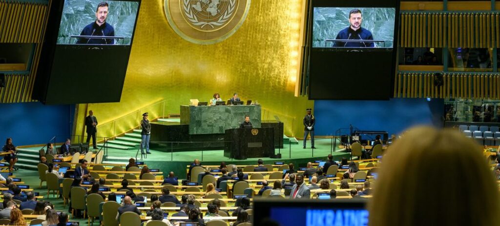 Zelenskyy says UN ‘too weak to stop wars, “We have no choice but to fight”