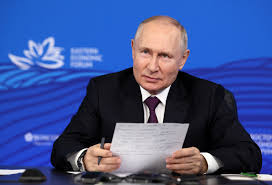 Putin says growth rate of Russia economy outpace dynamics of global economy