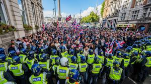 26 police officers injured in massive anti-immigration rally hits London