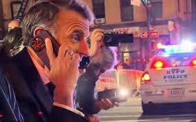 NYPD halts traffic for Trump’s convoy, Macron left waiting