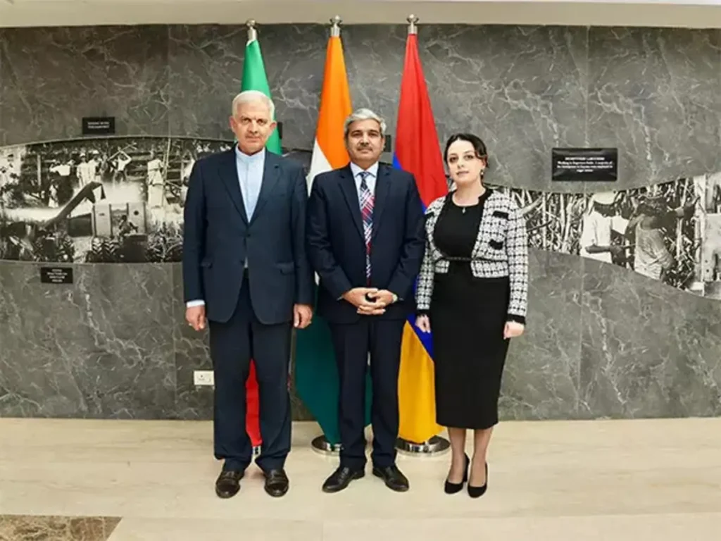 India, Iran, Armenia review initiatives to develop economic relations