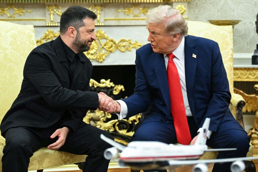 POTUS meets Zelenskyy agreed NATO can shoot down Russian aircraft