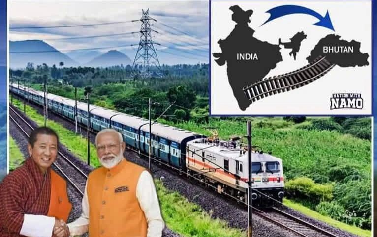 Bharat-Bhutan Rail Project: Linking Nations, Driving Growth