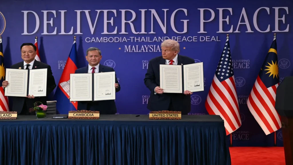 Trump hails ‘historic’ peace deal between Thailand, Cambodia, expands US role in Southeast Asia