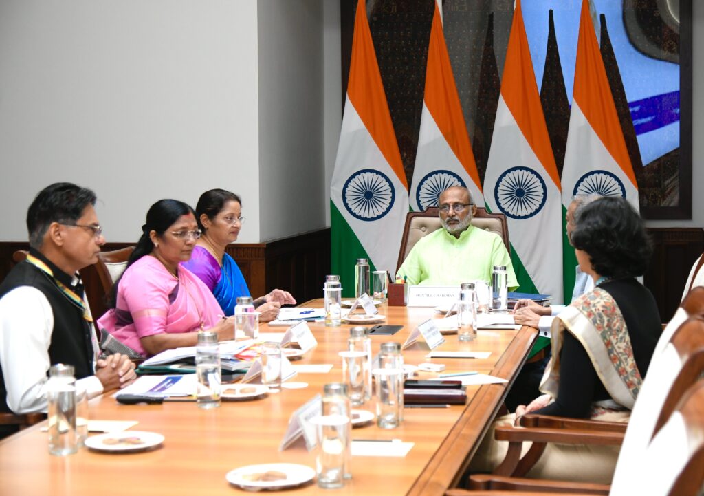 VP Radhakrishnan Reviews Key Women & Child Development Initiatives