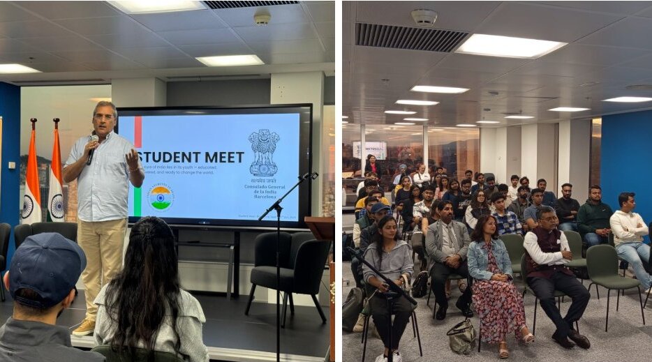 Indian Students Host ‘Student Meet 2025’ in Spain to Strengthen Community Ties