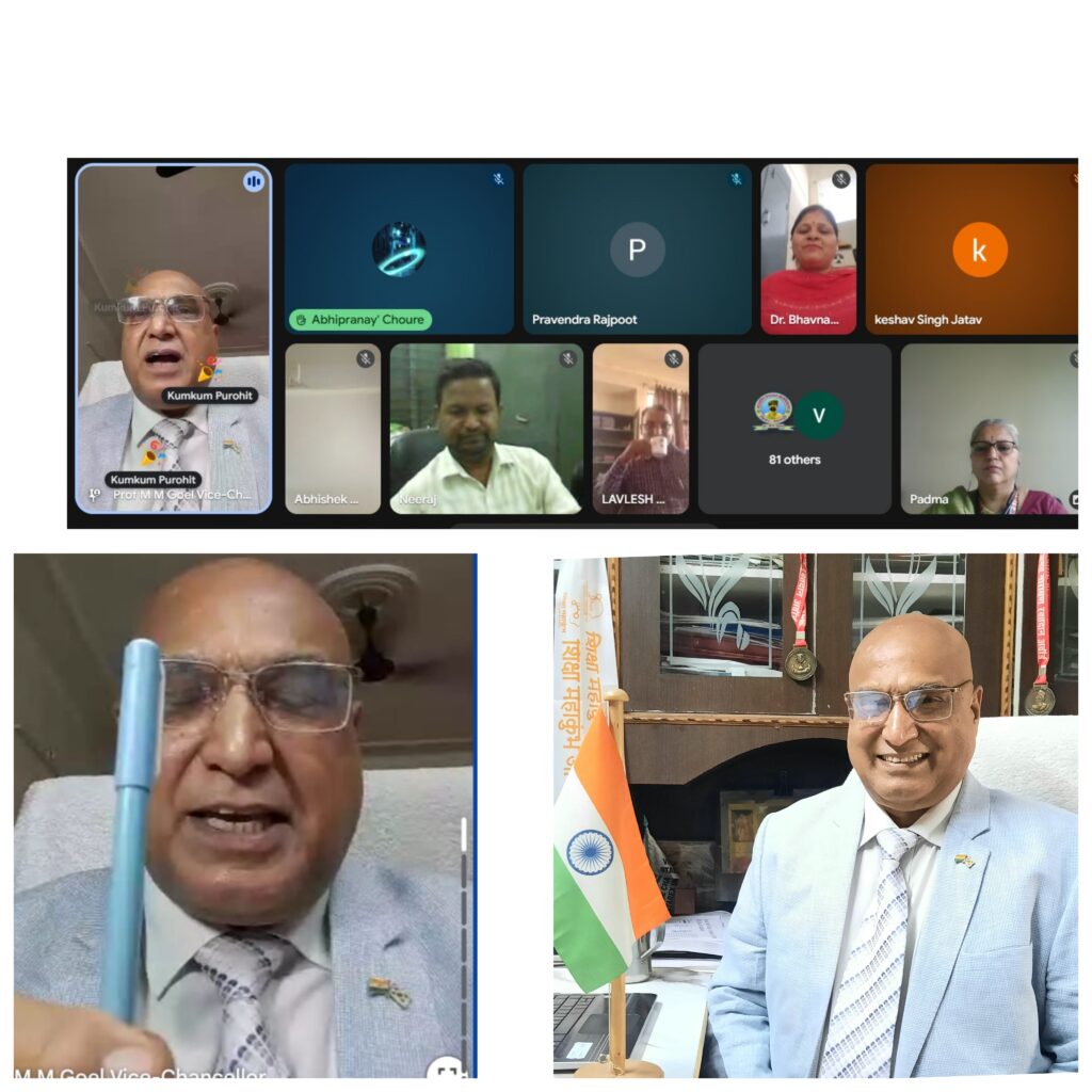 Prof. M.M. Goel justifies Needonomics Pathway for Viksit Bharat 2047 at Govt. Chhatrasal College, Pichhore (Shivpuri-MP)