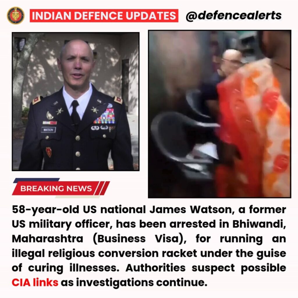 CIA Officer Arrested in Maharashtra: Threat to Hindu Communities