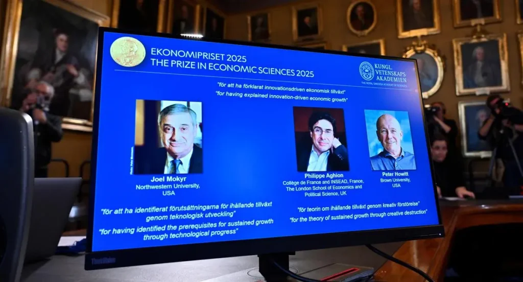Joel Mokyr, Philippe Aghion, Peter Howitt gets Nobel in Economics for innovation growth research