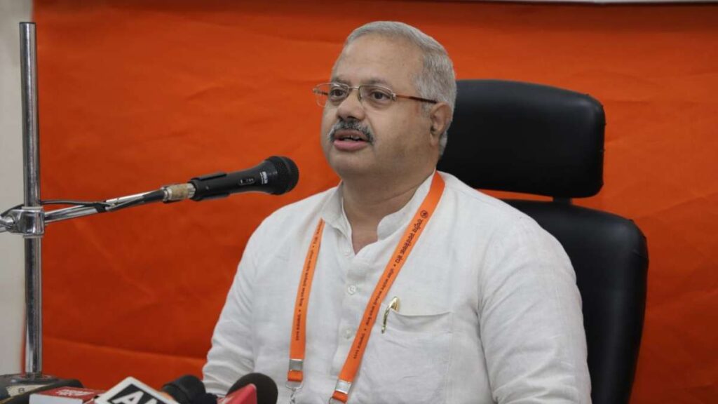RSS Will Continue Its Work Regardless of BJP’s Fate: Sunil Ambekar