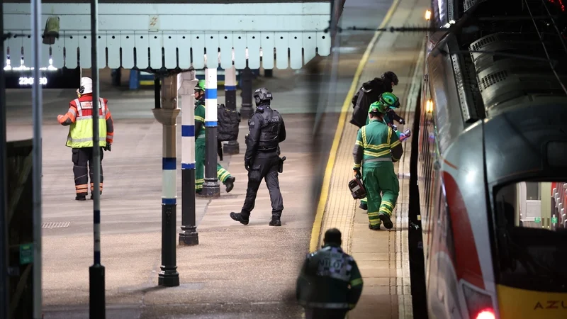 Suspect arrested in mass-stabbing attack on UK train, charged with attempted murder, 10 counts