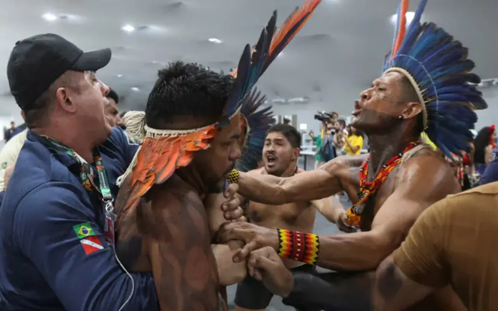 Indigenous blocked COP30 entrance, demands action from Brazil Govt.