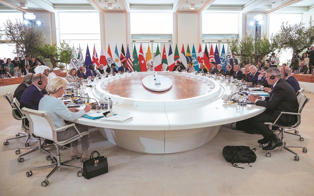 EAM outlines India priorities at G7, engages multiple leaders