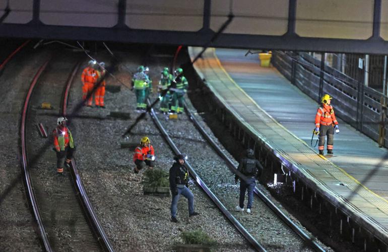 British police named 32yr old as sole suspect in train stabbing attack