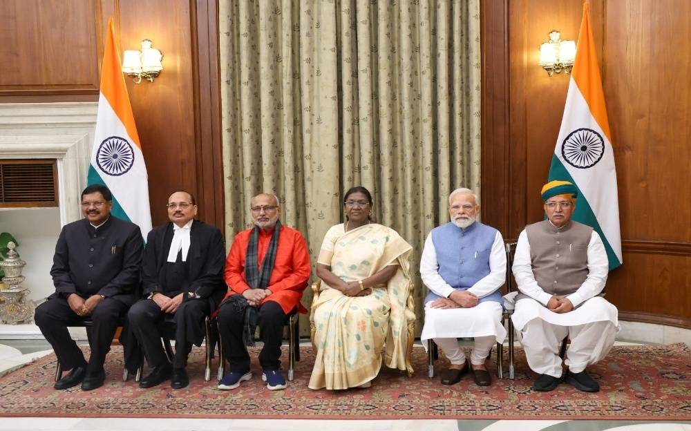 PM Modi Attends Oath Ceremony of Justice Surya Kant