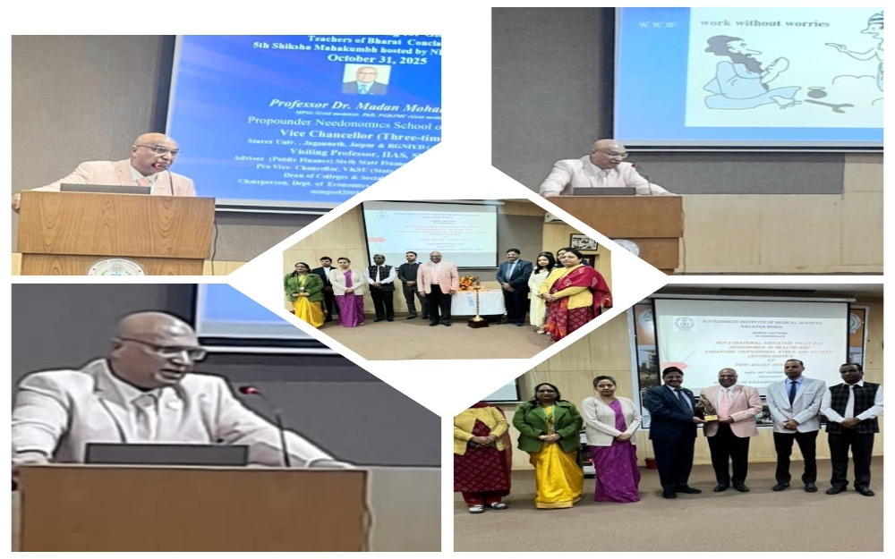 Prof. M.M. Goel Champions Needonomics in Healthcare at GIMS Greater Noida
