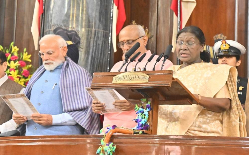 President Murmu Calls Constitution India’s Guiding Text