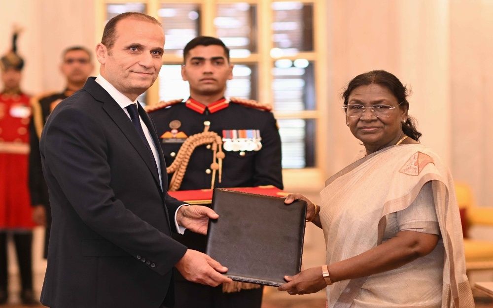 Envoys of Five Nations Present Credentials to President Murmu
