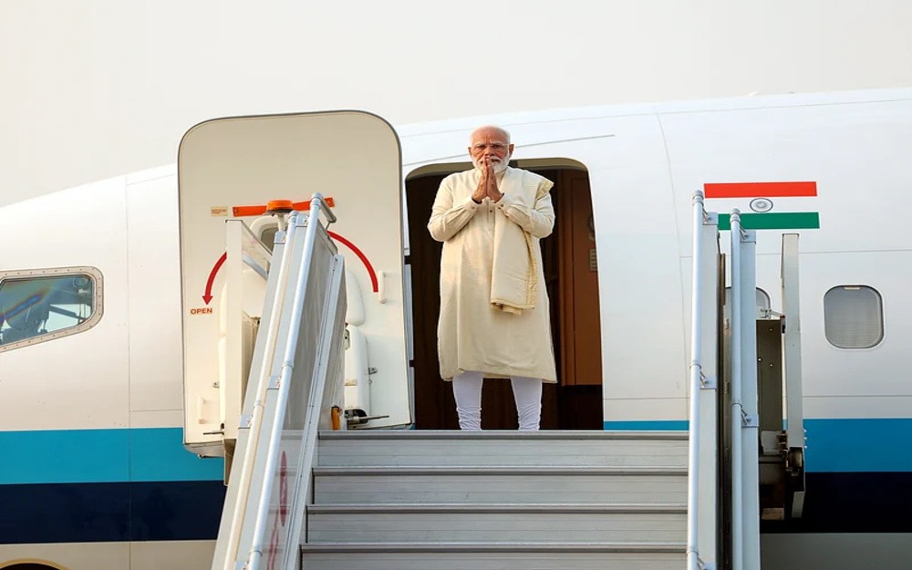 PM Modi Leaves for Bhutan to Attend Fourth King’s 70th Birth Anniversary