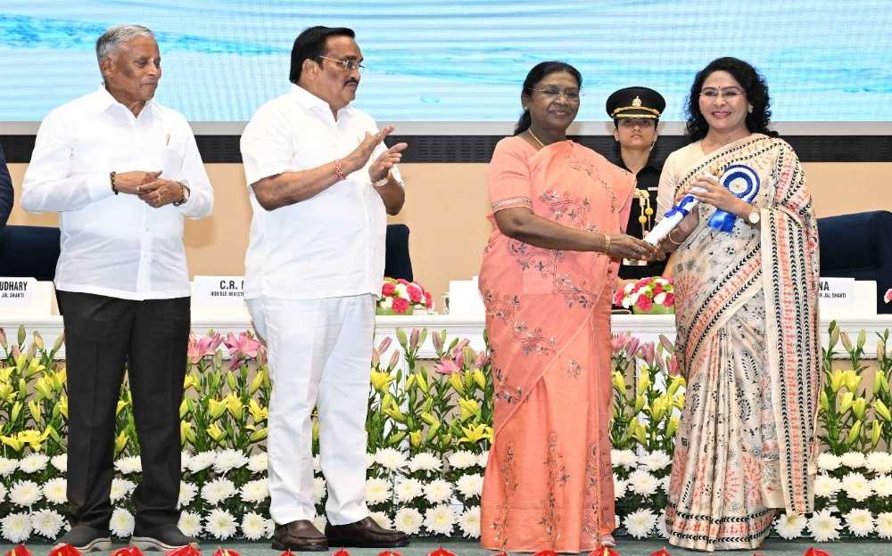 President Murmu Presents National Water Awards