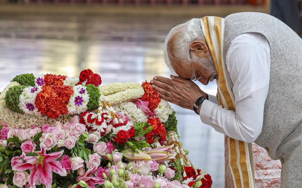 PM Modi Hails Seva as India’s Core Value at Sai Baba Centenary