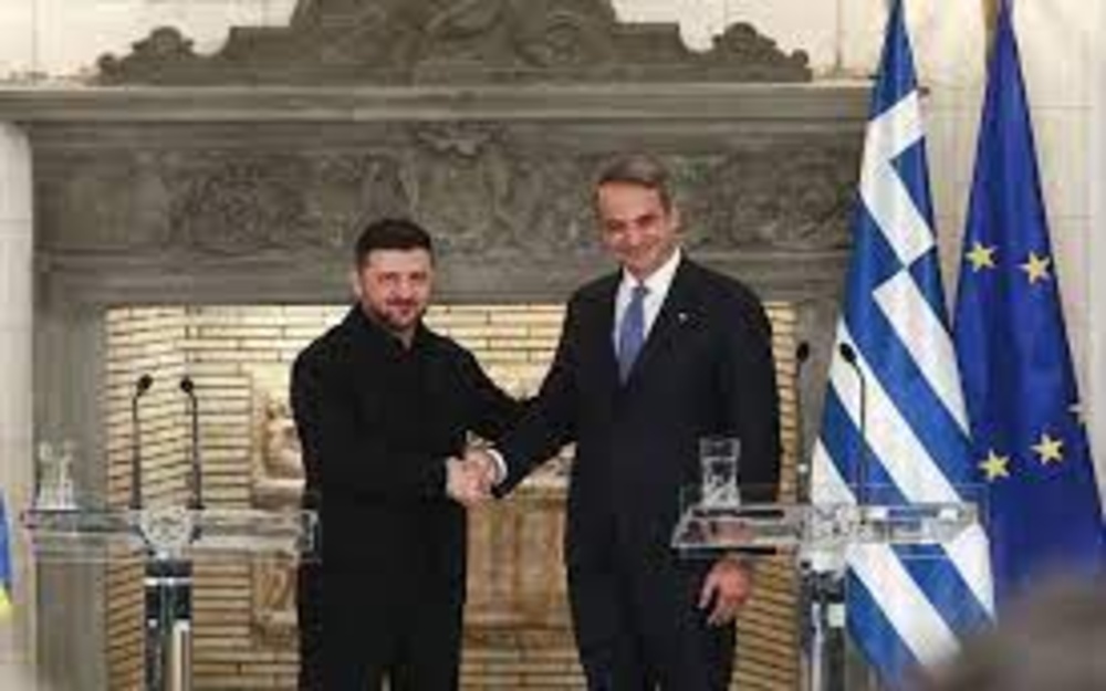 Zelenskyy says Greece, Ukraine signs pact on LNG supply