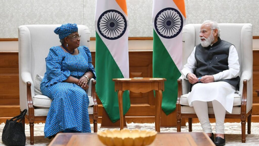 Modi discusses global trade challenges with WTO official