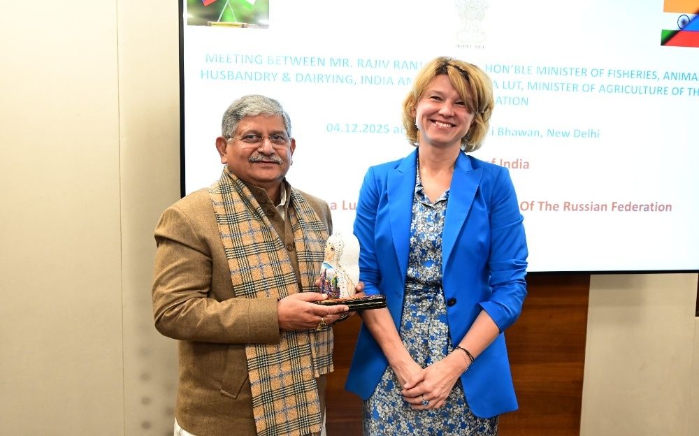 India, Russia Boost Cooperation in Fisheries and Dairy Trade