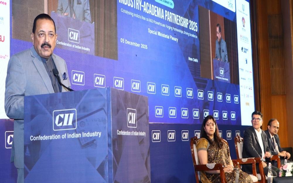 Partnerships Will Drive India’s R&D Future: Dr Jitendra Singh
