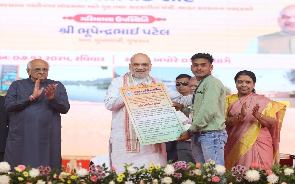 HM Shah Inaugurates ₹1,500-Crore AMC Projects in Ahmedabad