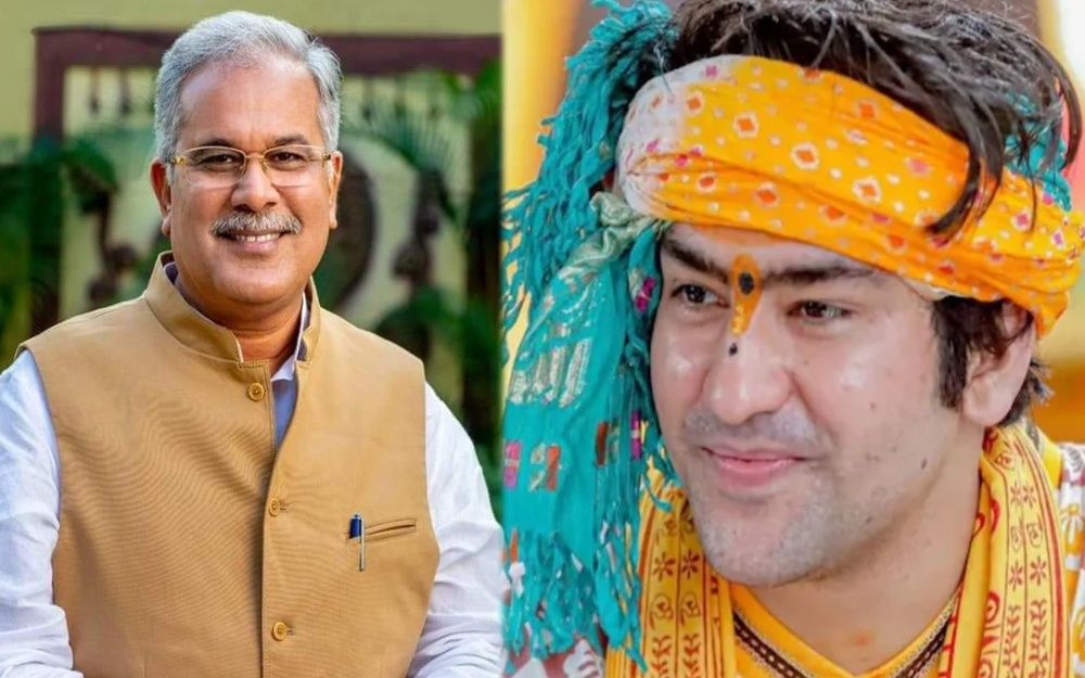 Baghel vs Bageshwar Baba Row in Chhattisgarh