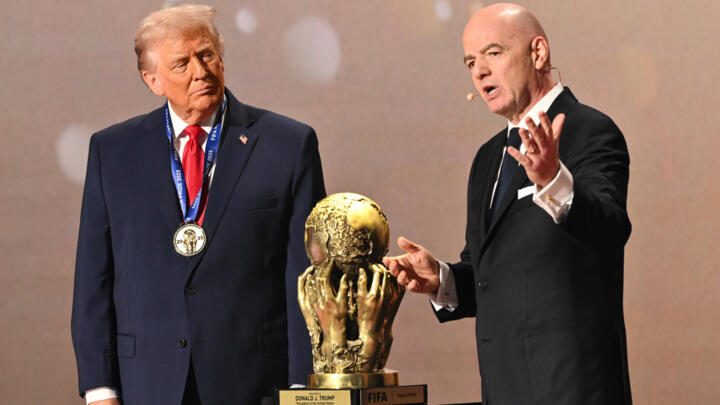 FIFA peace prize awarded to Donald Trump ahead of World Cup draw