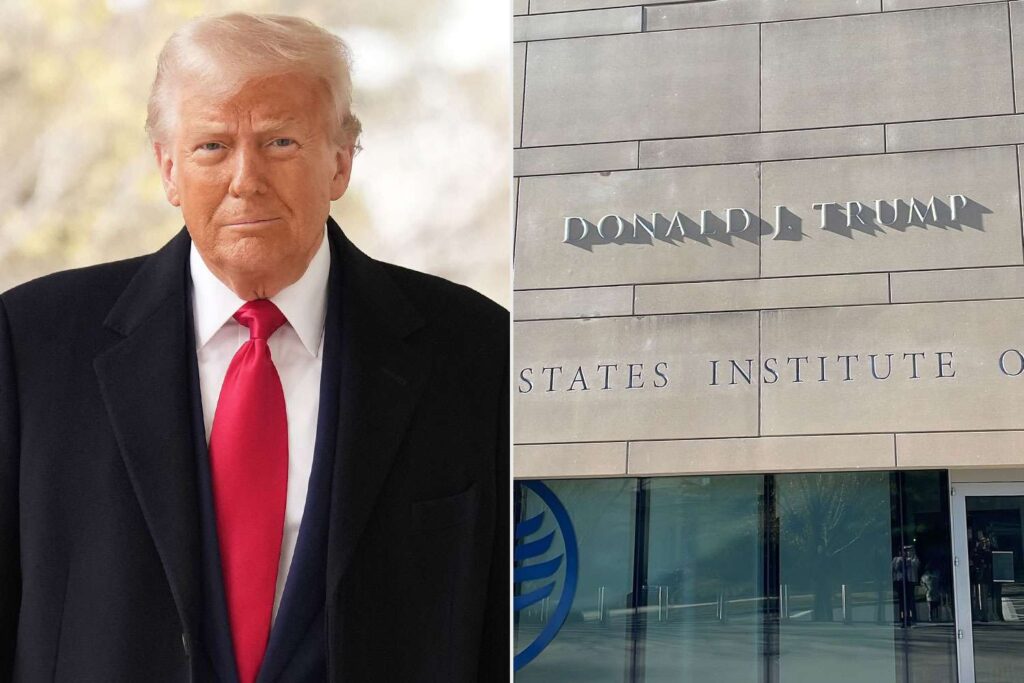 US Institute of Peace renamed ‘Donald J Trump Institute of Peace’