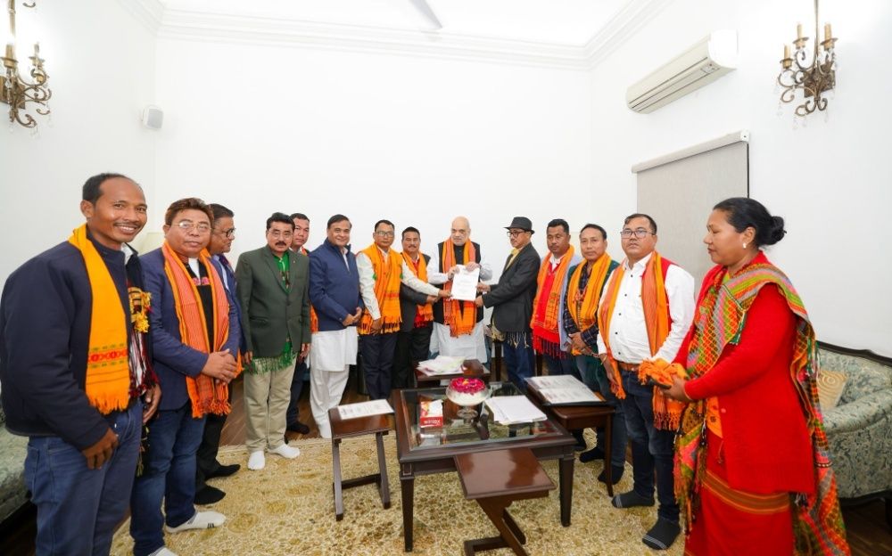 HM Amit Shah Meets Assam Tribes, Assures Solution