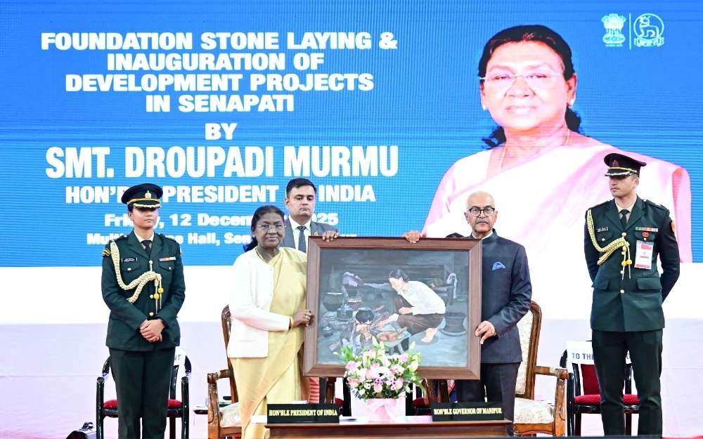 Tribal Empowerment in Manipur a National Priority: President Murmu