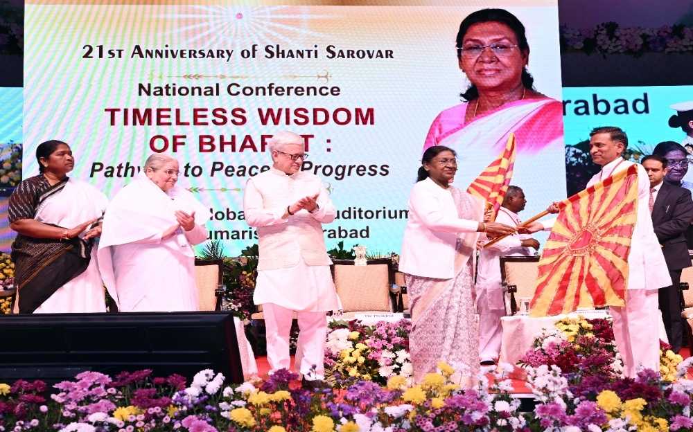 Modernity–Spirituality Blend Is Bharat’s Strength: President Murmu