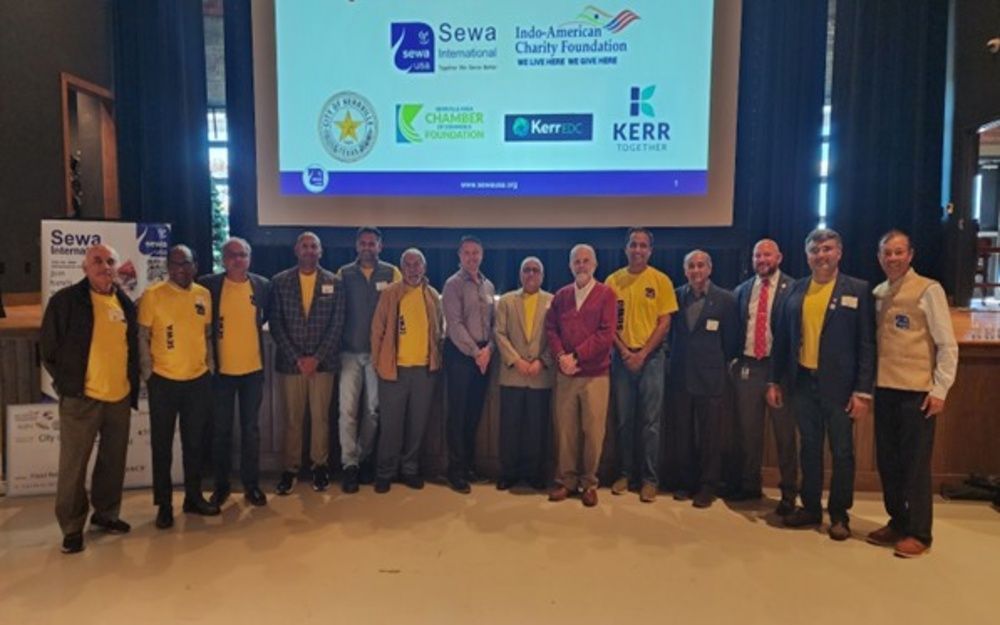 Kerrville Honours Sewa International for Flood Relief and Recovery Efforts