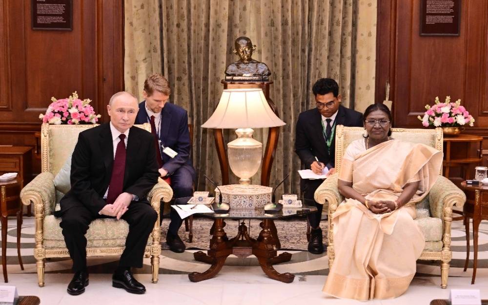 President Murmu Hosts Putin, Reaffirms Enduring India–Russia Friendship