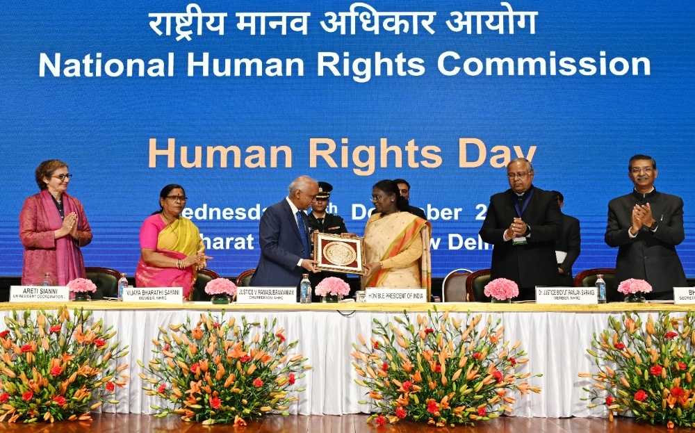 President Murmu Calls Human Rights ‘Bedrock of a Just Society’