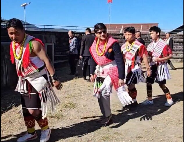 Union Minister Scindia Joins Angami Tribal Celebrations in Nagaland