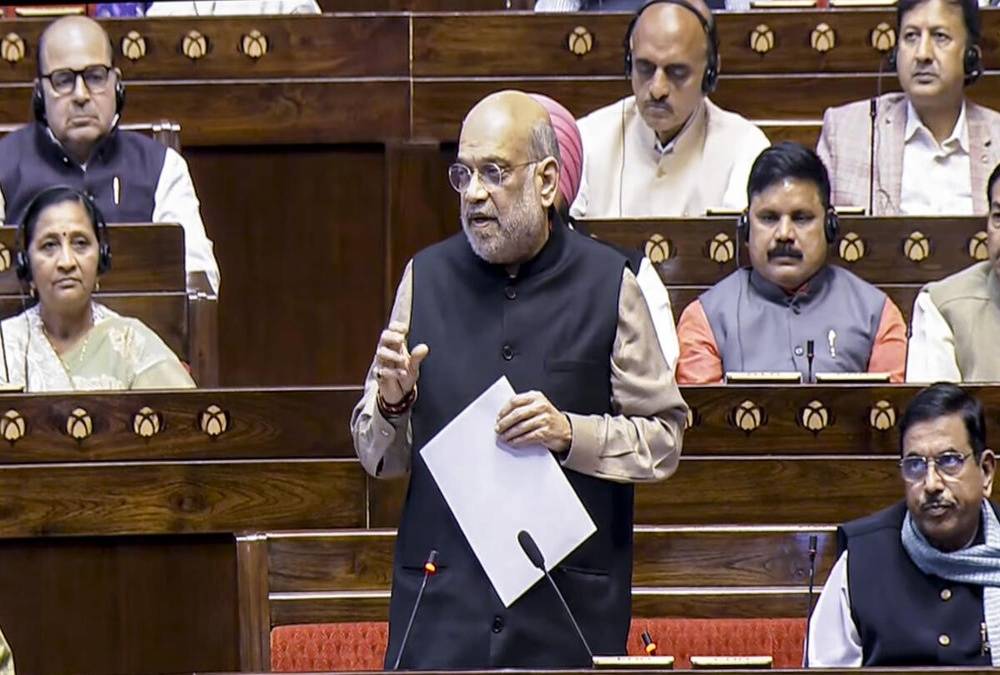 ‘Vande Mataram Above Politics’: Shah Slams Priyanka