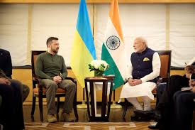 Modi reiterates call to bring peace to Ukraine