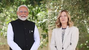 Modi accepts Giorgia Meloni’s invitation to visit Italy in 2026