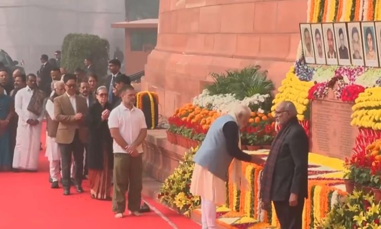 PM Modi Pays Tribute to 2001 Parliament Attack Martyrs