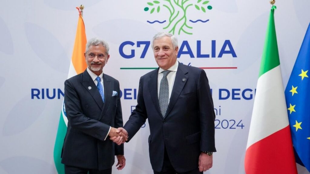Italy Deputy PM Antonio Tajani arrives in New Delhi on official visit